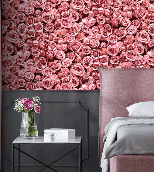 stenska tapeta - na steni