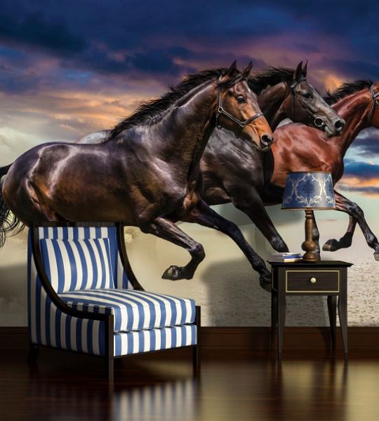 fototapeta v prostoru na steni