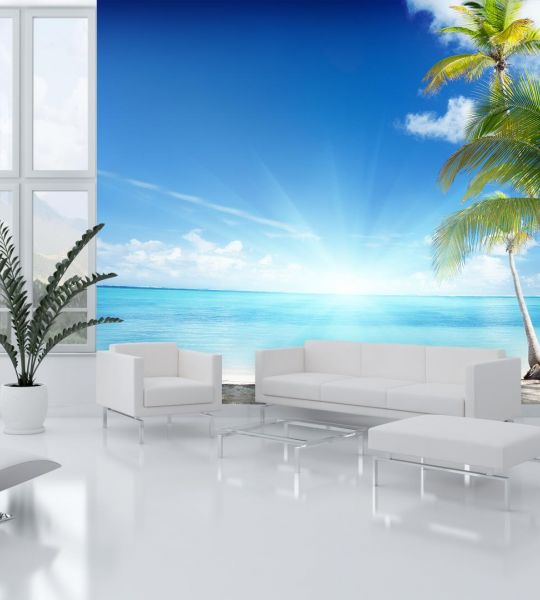 fototapeta v prostoru na steni