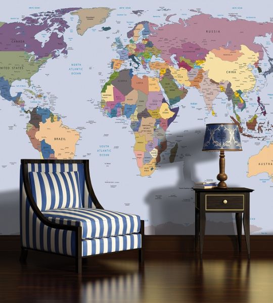 fototapeta v prostoru na steni