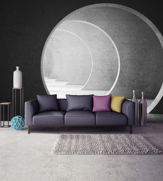 fototapeta v prostoru na steni