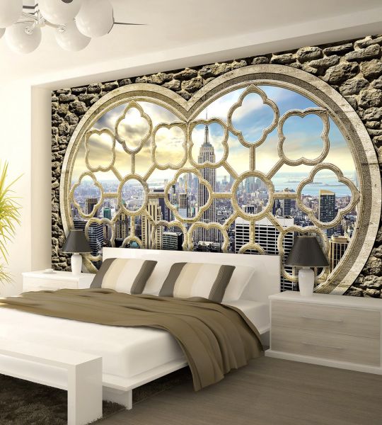 fototapeta v prostoru na steni