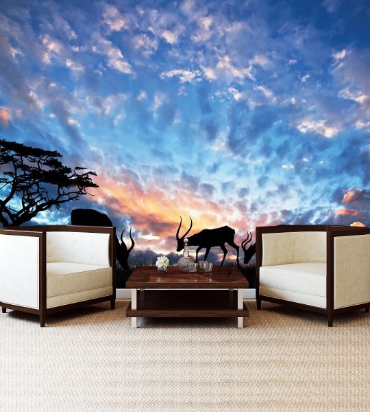 fototapeta v prostoru na steni