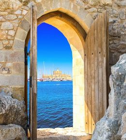 fototapeta narava - pogled na morje