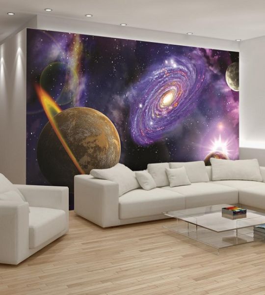 fototapeta v prostoru na steni