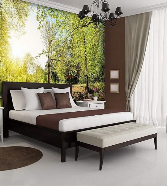 fototapeta v prostoru na steni