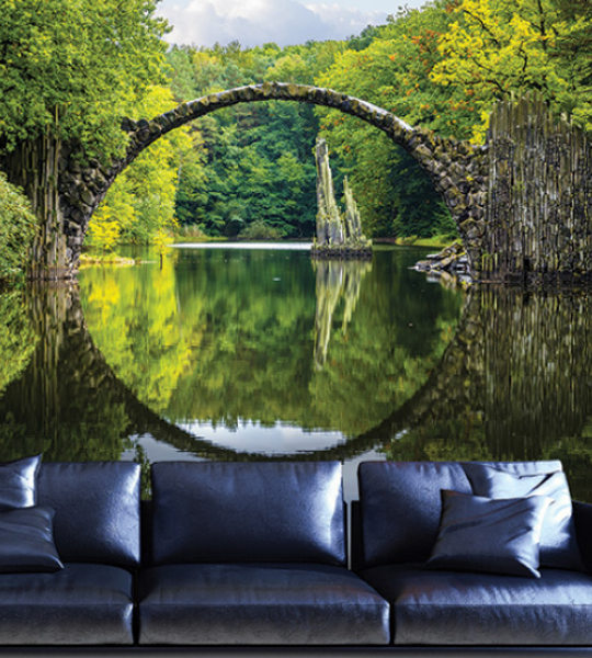 fototapeta v prostoru na steni