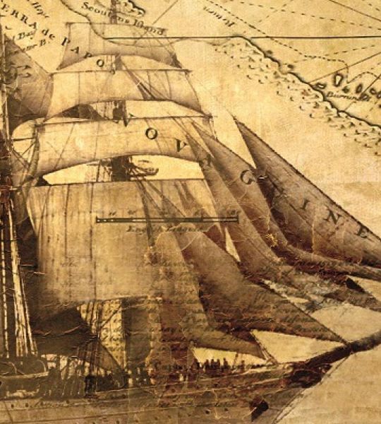 fototapeta narava - vintage