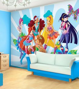 fototapeta v prostoru na steni